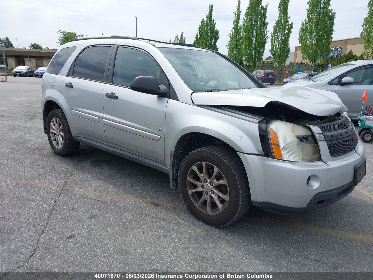 2CNDL13F896****** · 2009 CHEVROLET EQUINOX LS · 1/12