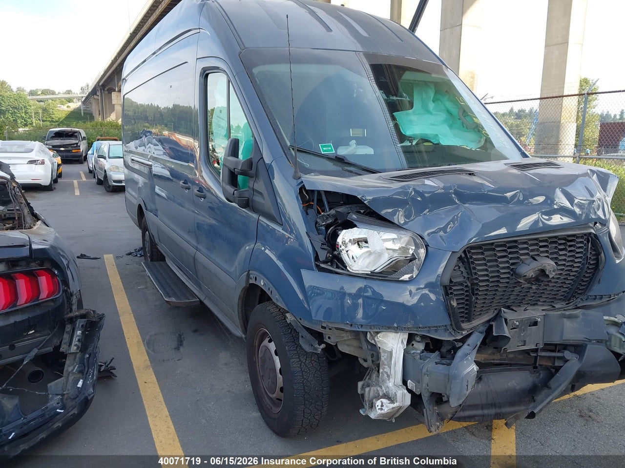 1FTBR3X80MKA76596 · 2021 FORD transit t-250