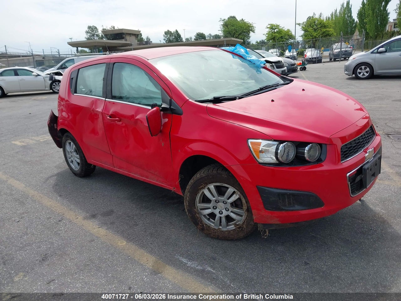 1G1JC6SB5G4****** · 2016 CHEVROLET SONIC