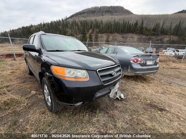 5NMSG73E48H172810 · 2008 HYUNDAI SANTA FE GL