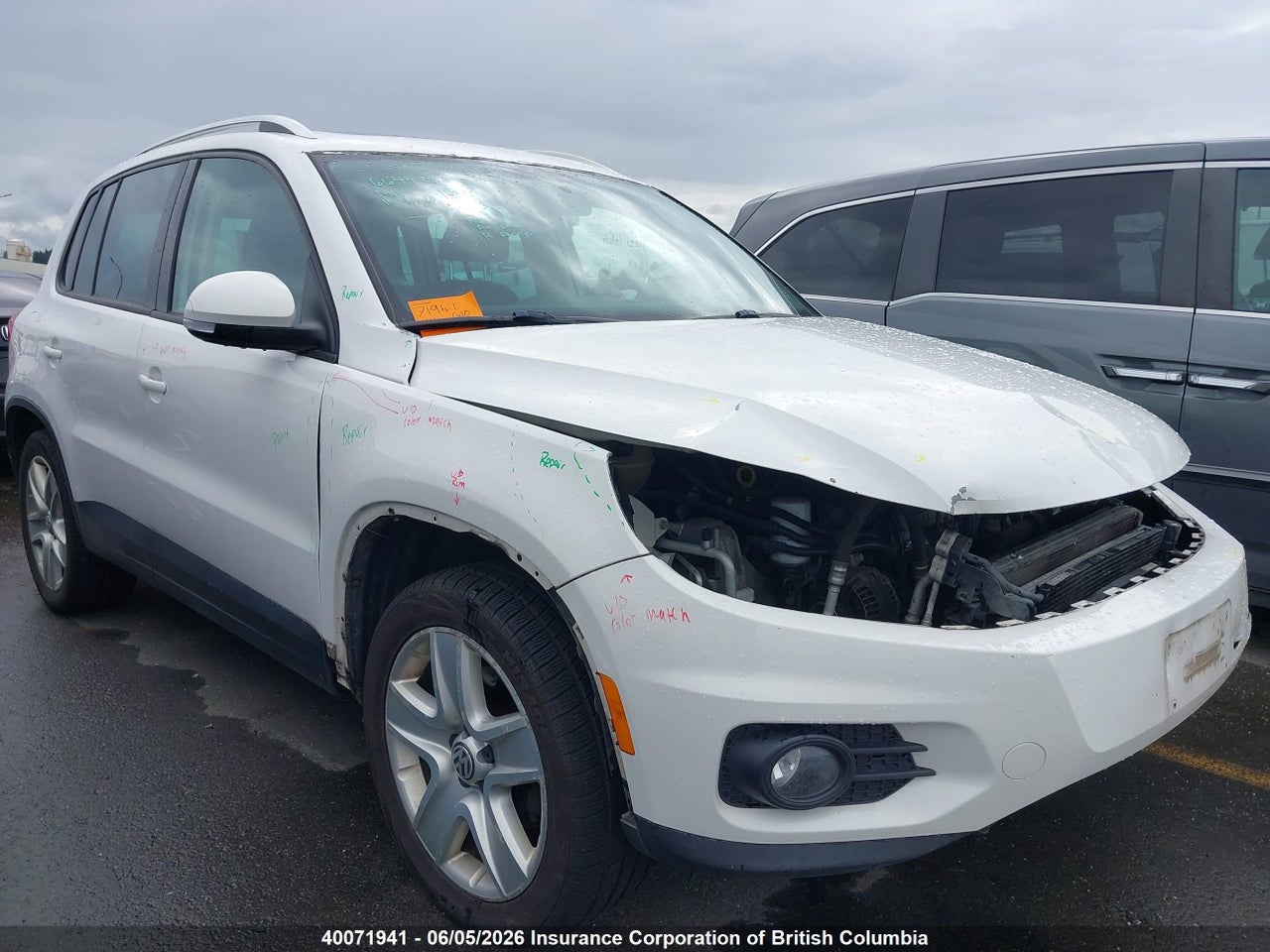 WVGJV3AX6EW521324 · 2014 VOLKSWAGEN TIGUAN COMFORTLINE/HIGHLINE/TRENDLINE