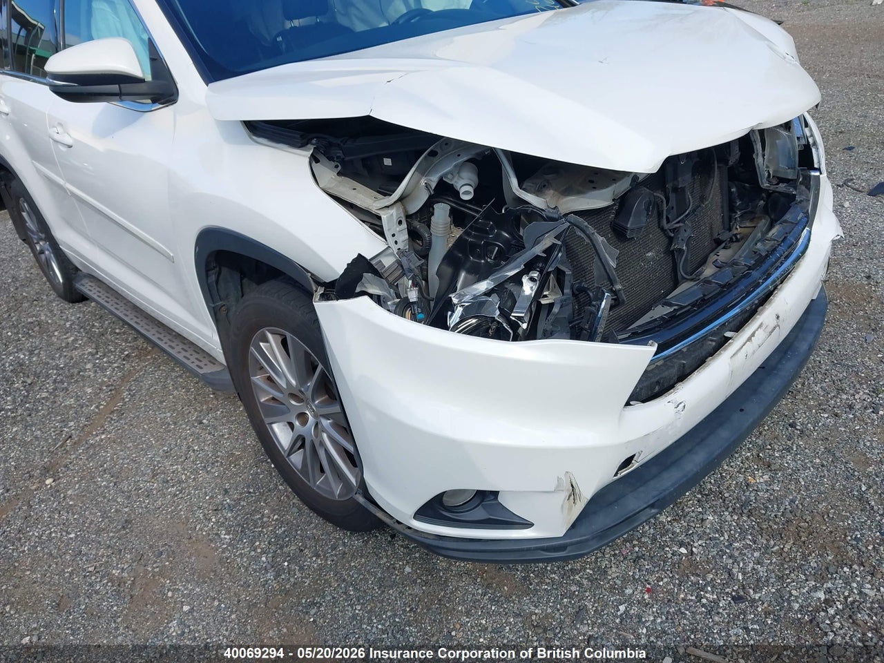 5TDJKRFH0FS218168 · 2015 TOYOTA highlander xle