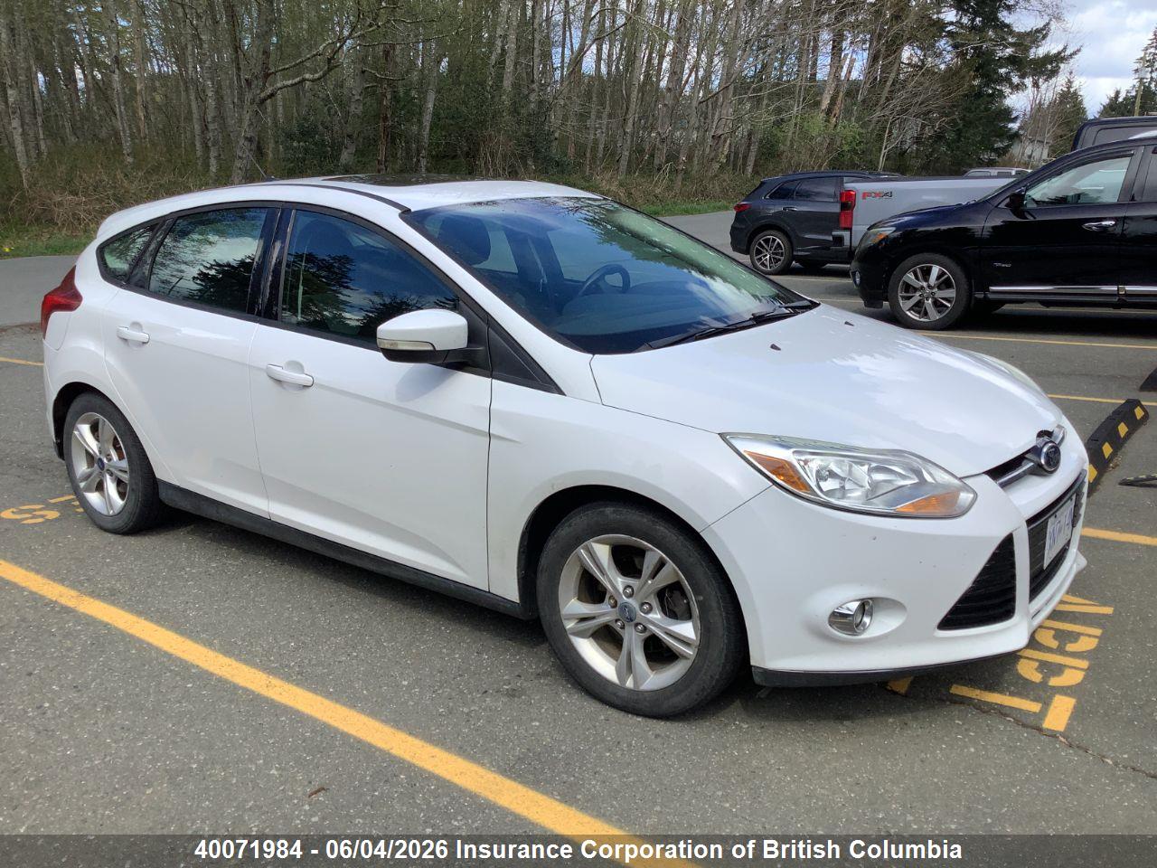 1FAHP3K29CL438846 · 2012 FORD FOCUS · 1/12