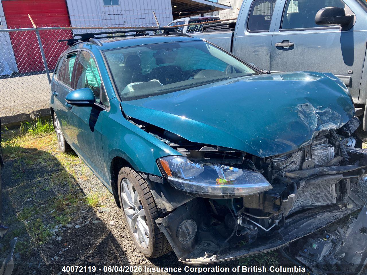 3VW117AU5KM506688 · 2019 VOLKSWAGEN GOLF
