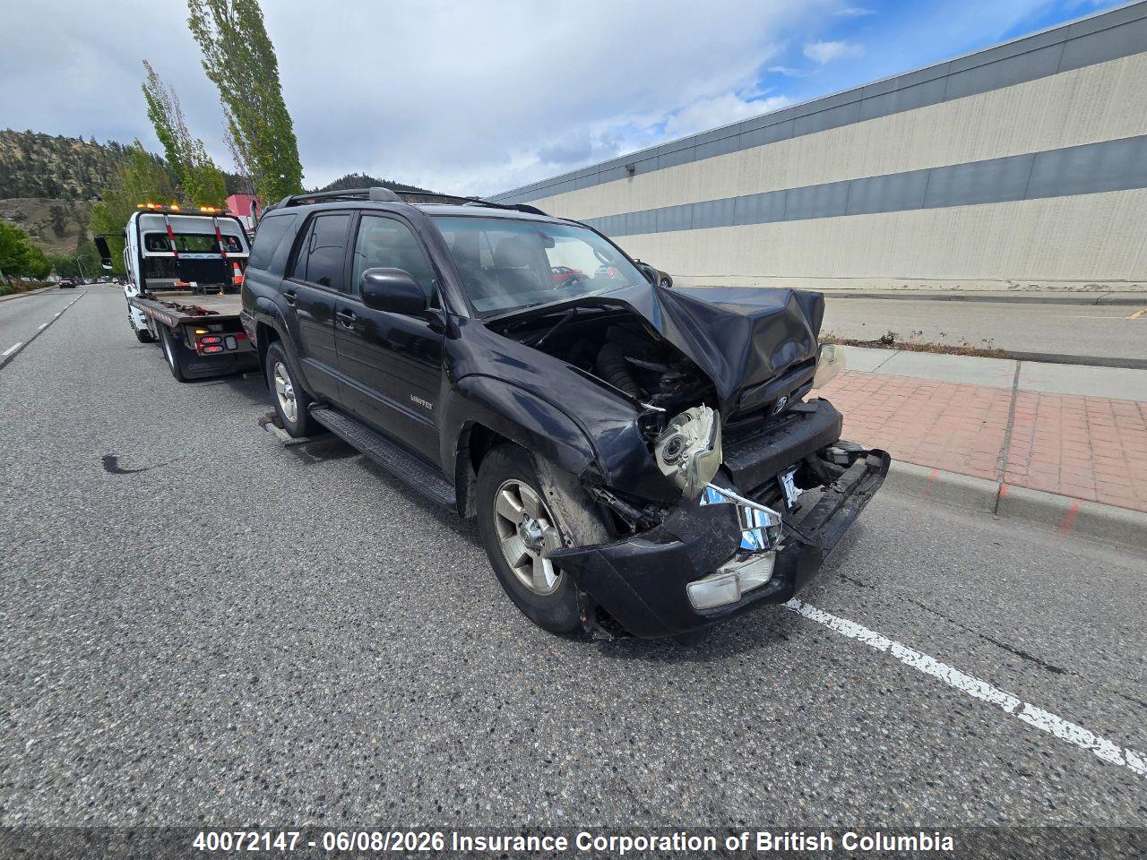 JTEBU17R958034773 · 2005 TOYOTA 4RUNNER LIMITED