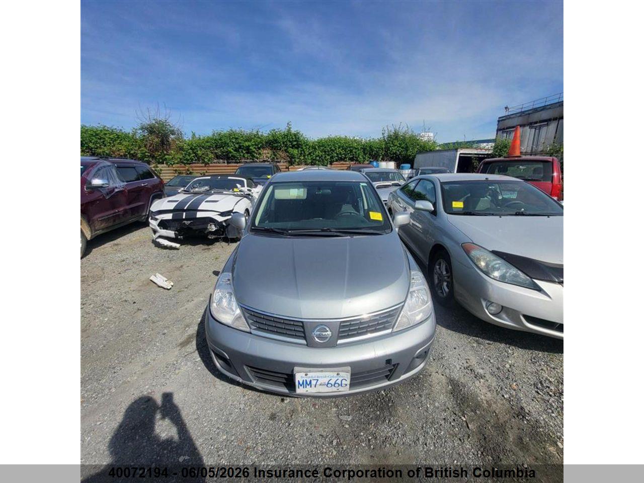3N1BC13E97L414505 · 2007 NISSAN VERSA