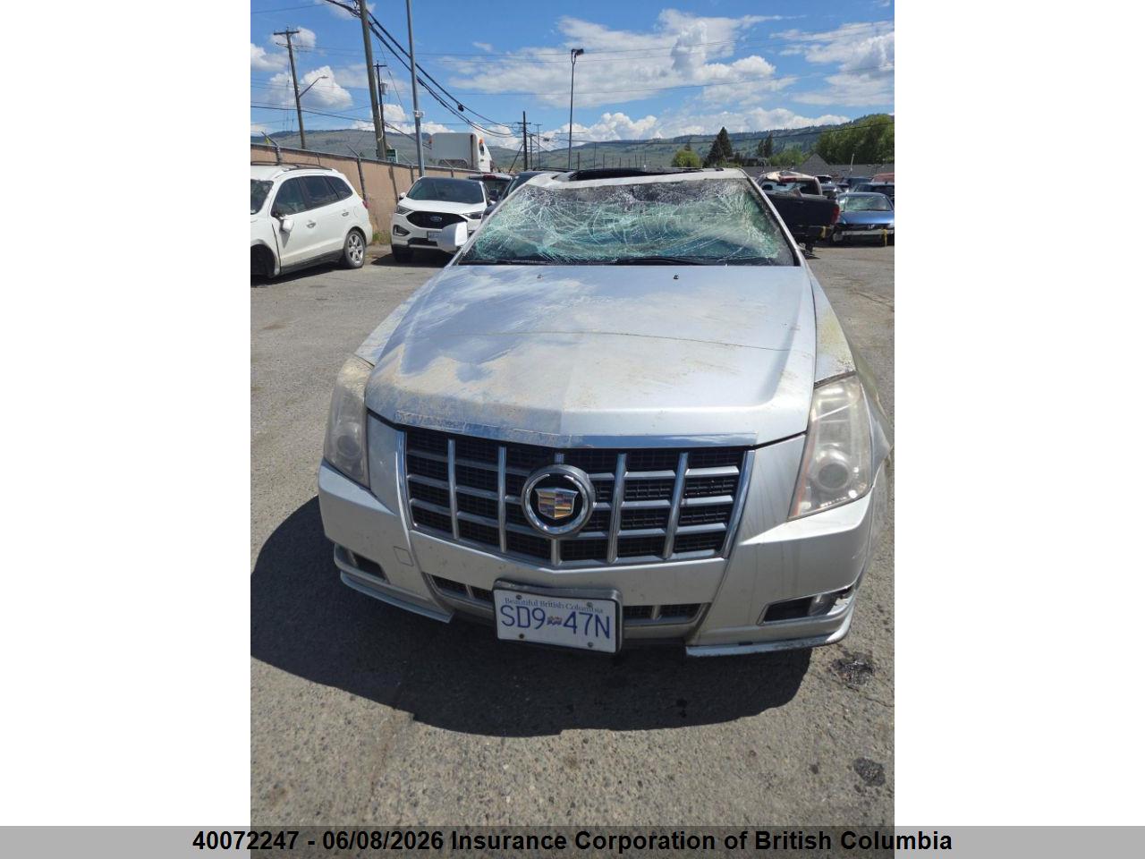 1G6DM1E33C0117447 · 2012 CADILLAC CTS