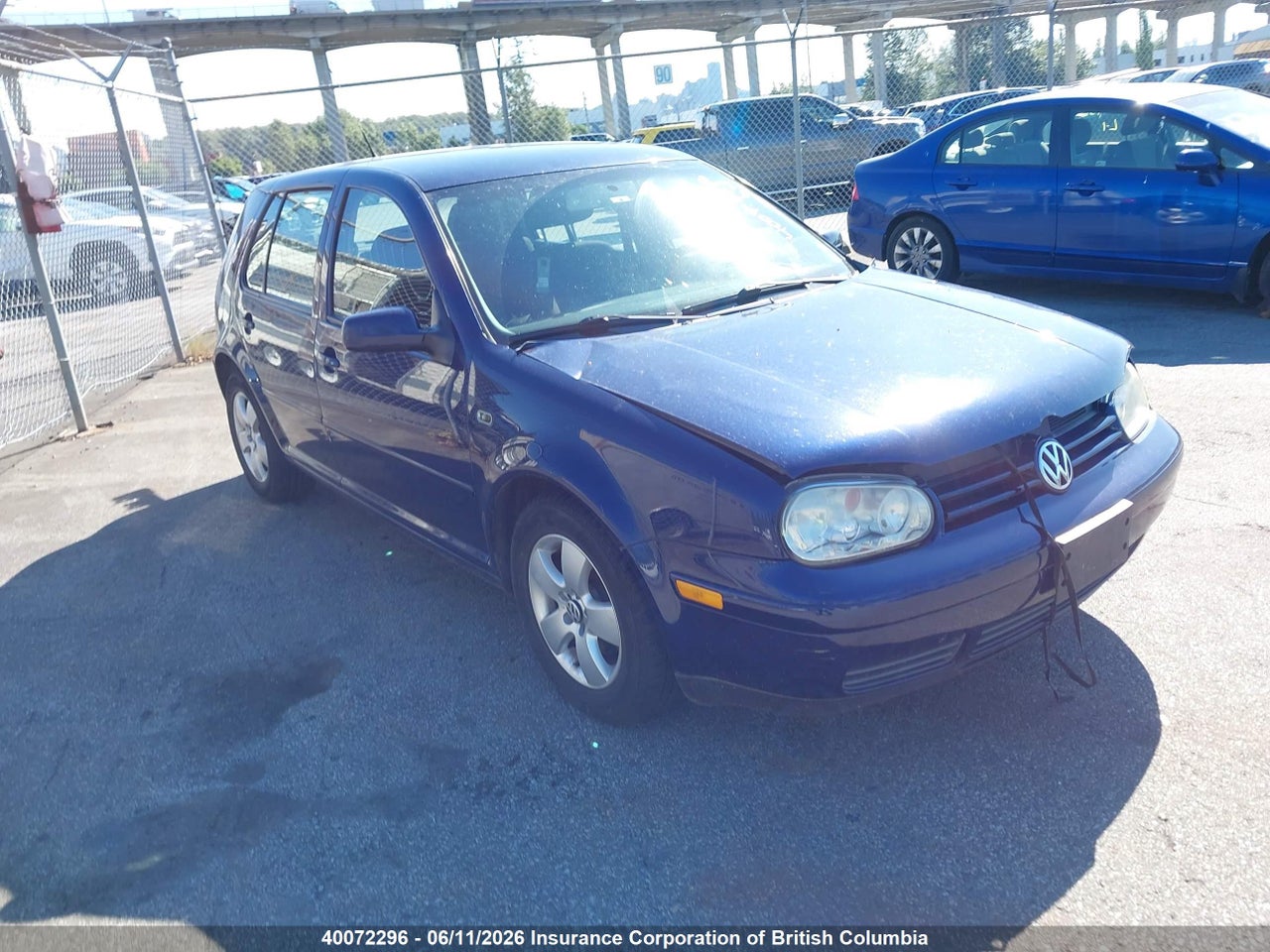 9BWGR21J944043523 · 2004 VOLKSWAGEN GOLF