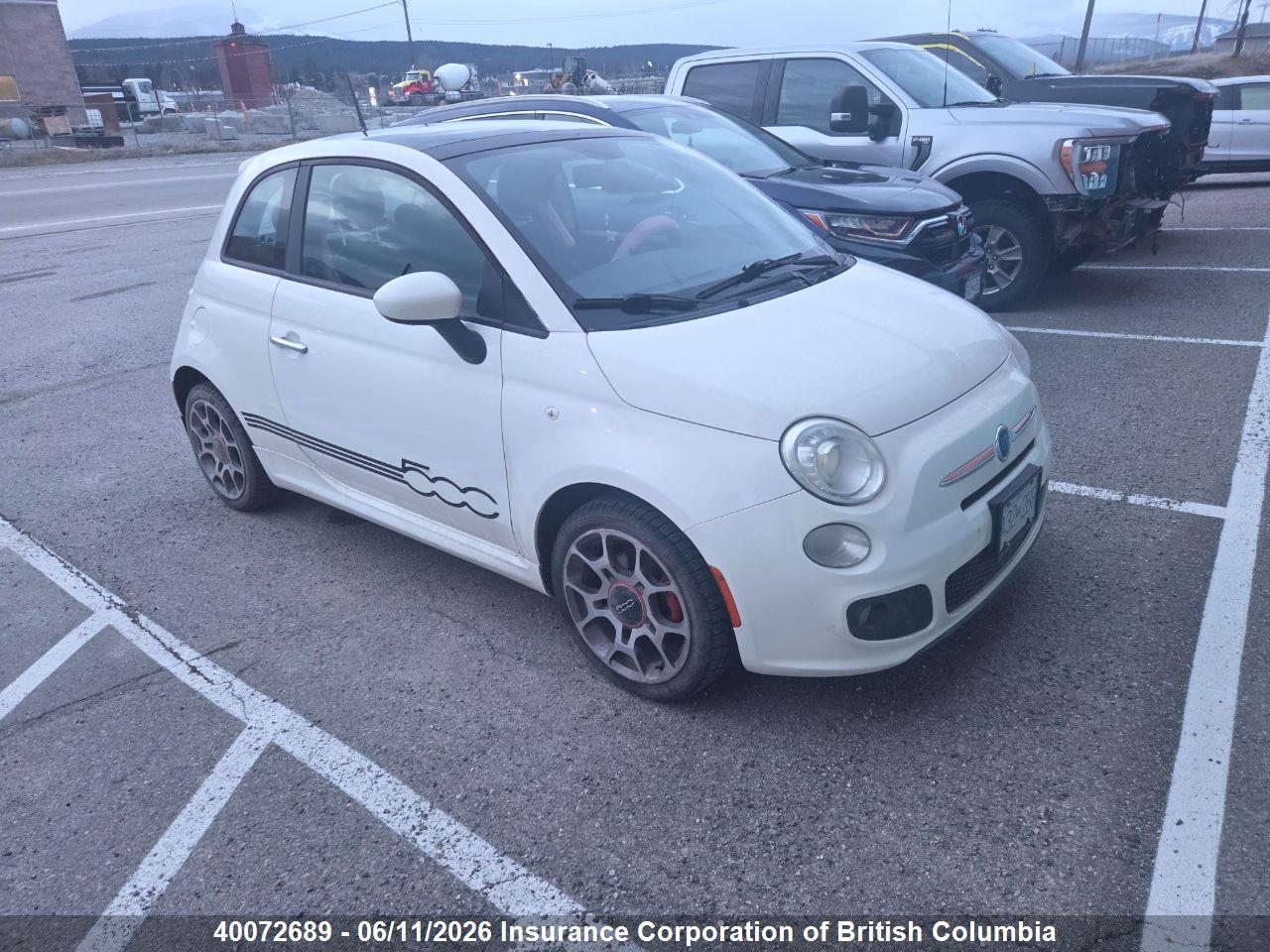3C3CFFBR9CT107926 · 2012 FIAT 500