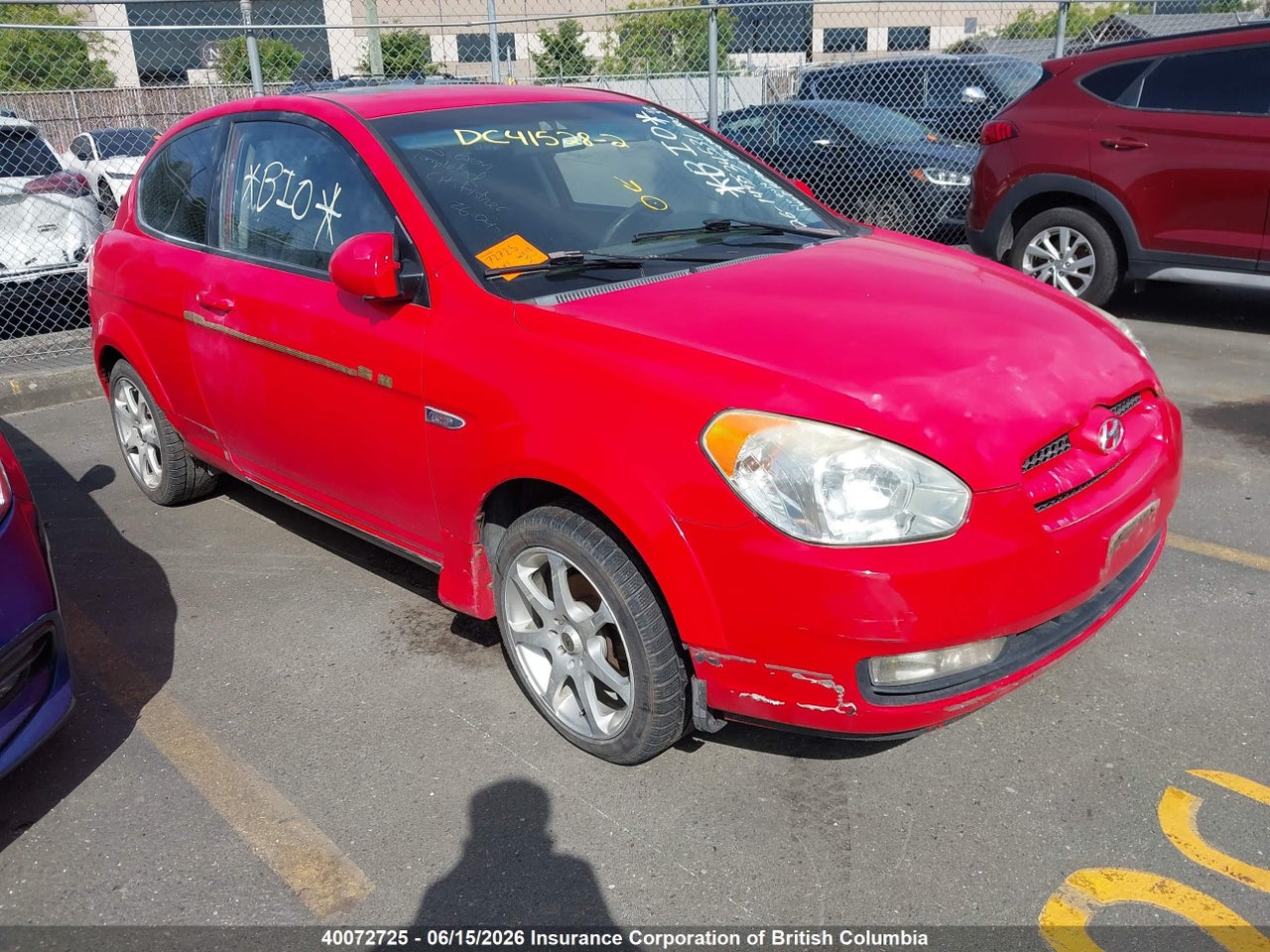KMHCN35C47U041426 · 2007 HYUNDAI ACCENT GS