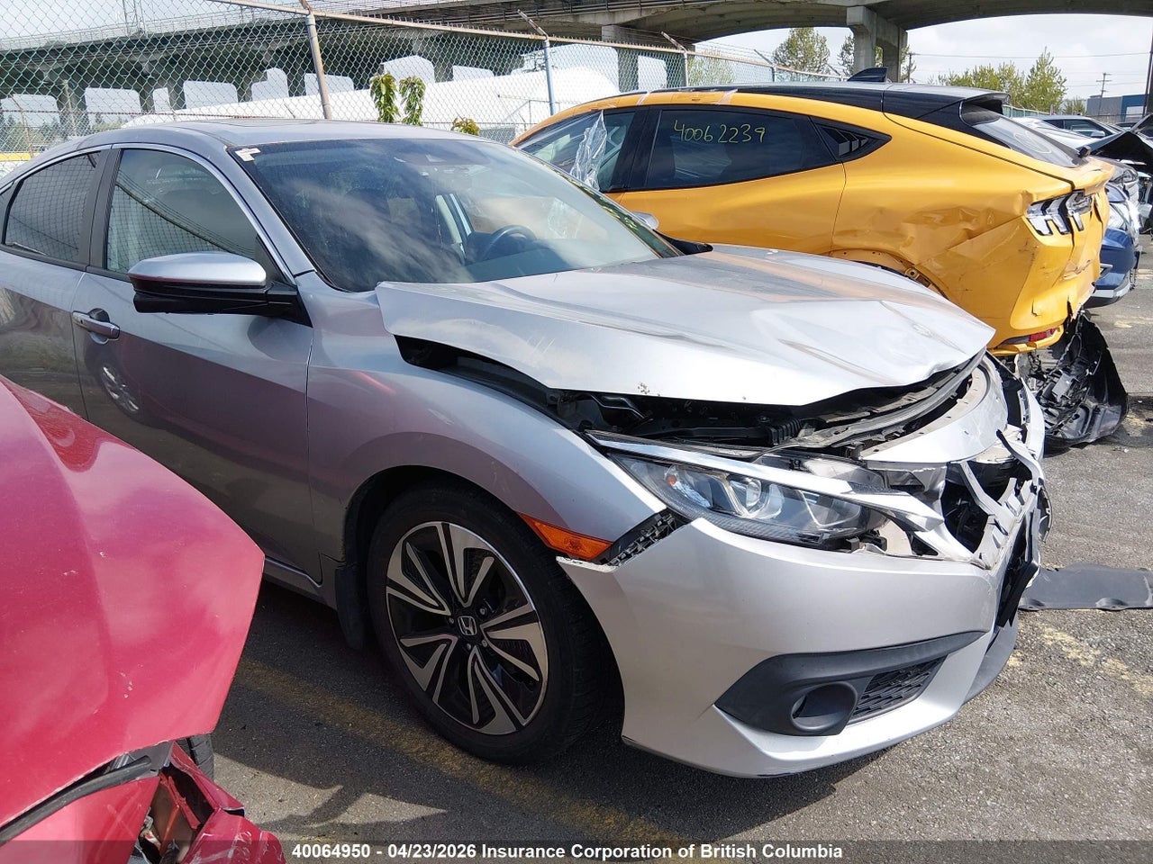 2HGFC1F43GH110257 · 2016 HONDA CIVIC EX