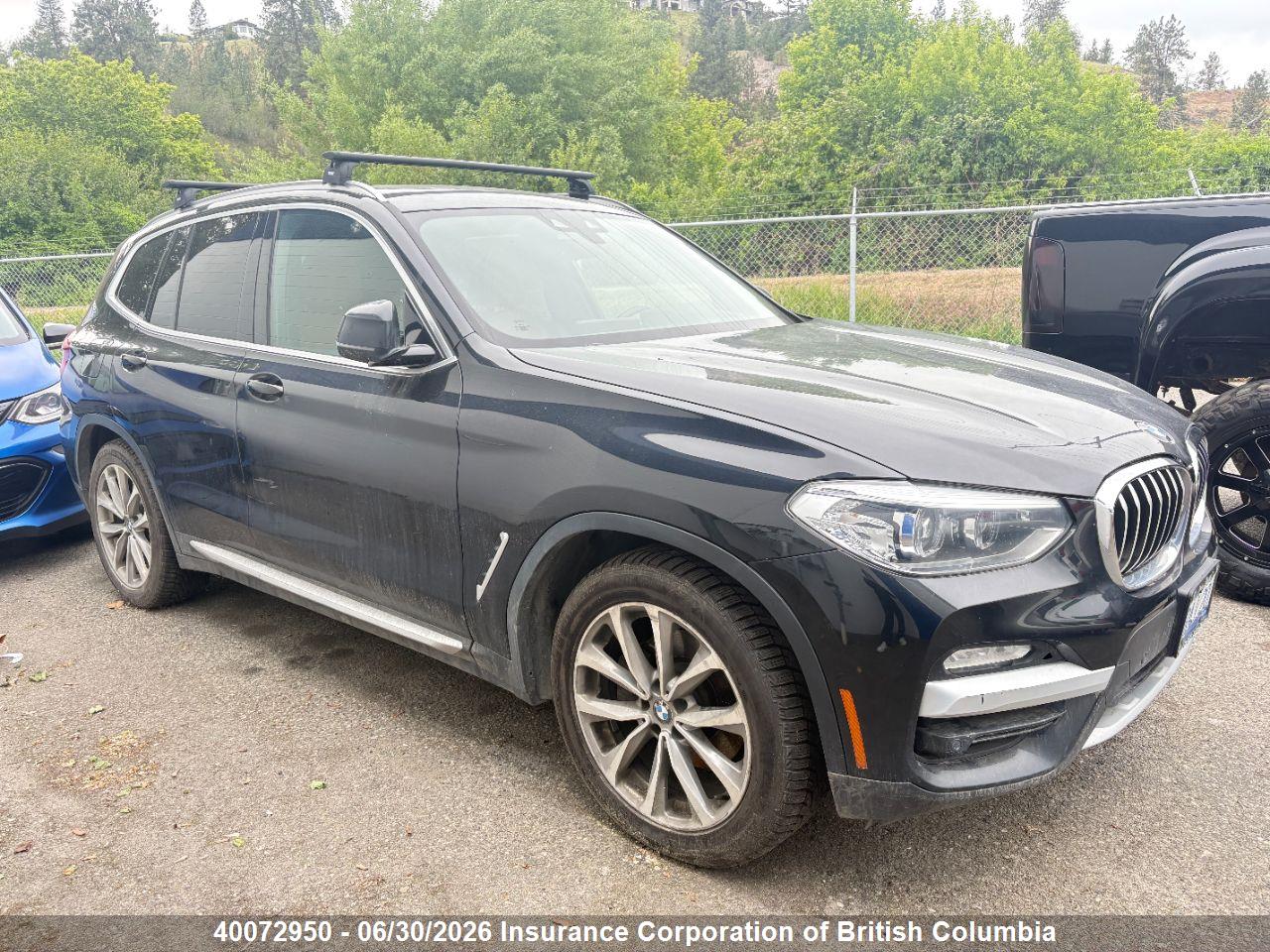 5UXTR9C52JLD67823 · 2018 BMW X3