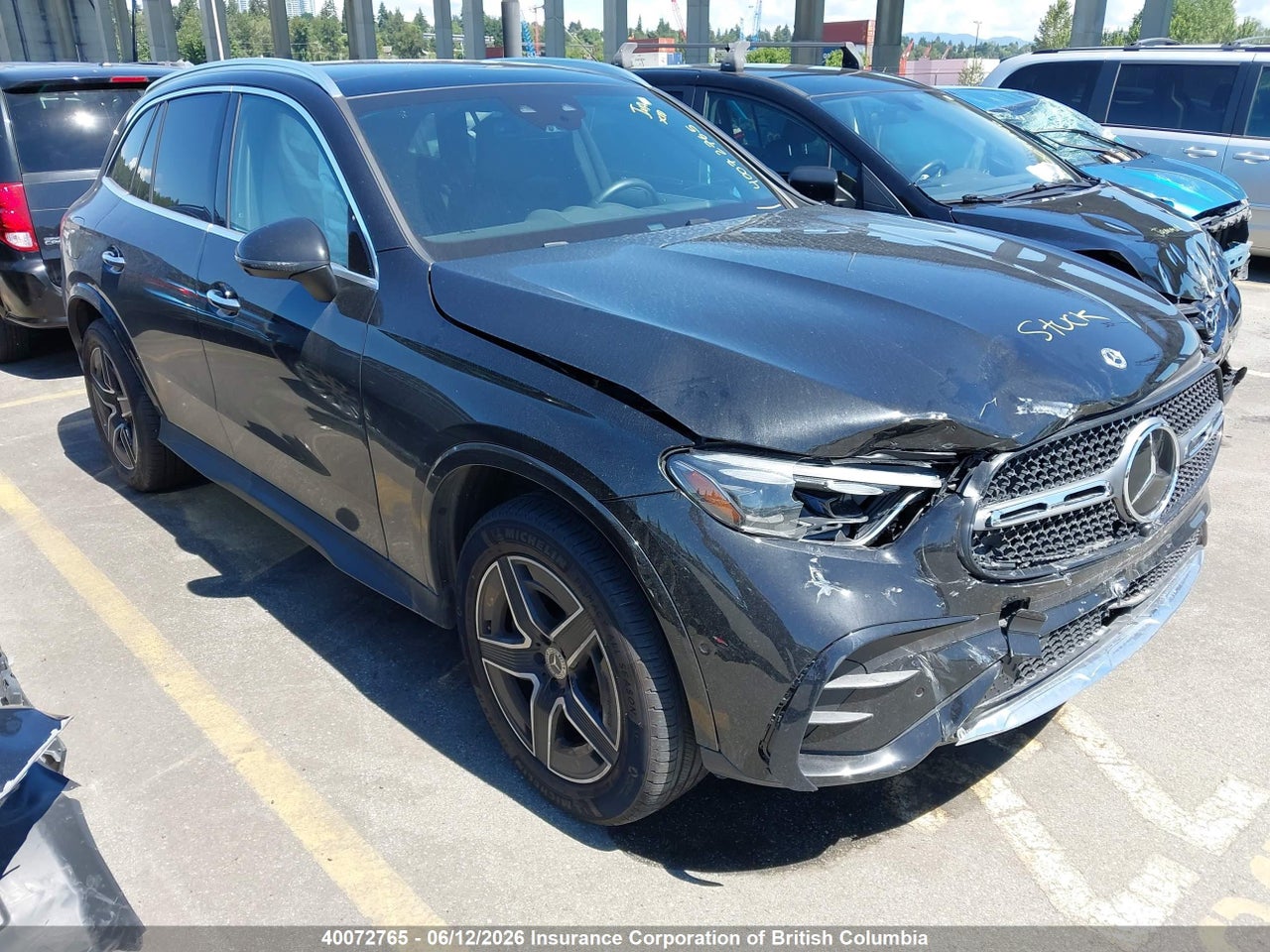 W1NKM4HB0SF310166 · 2025 MERCEDES BENZ GLC 300 4MATIC