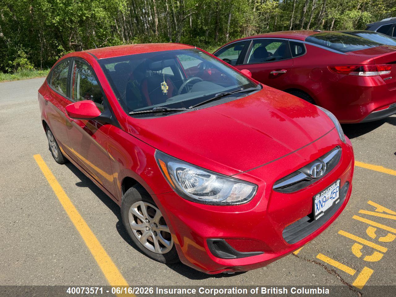 KMHCT4AE1DU474118 · 2013 HYUNDAI ACCENT GLS/GS