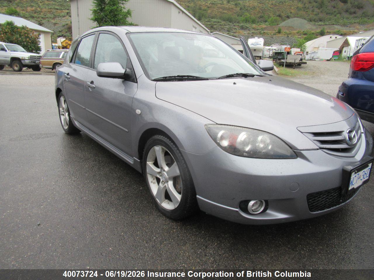 JM1BK143941141744 · 2004 MAZDA 3 HATCHBACK