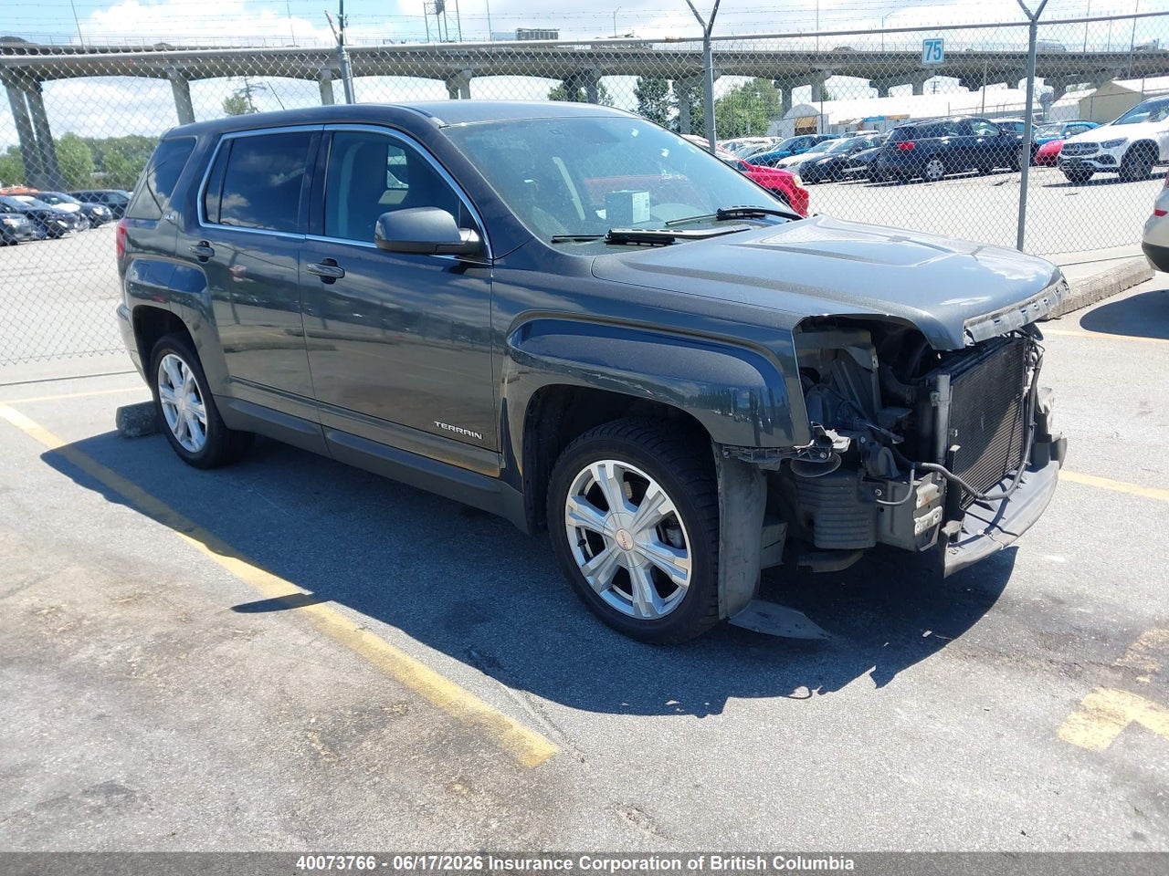 2GKALMEKXH6345055 · 2017 GMC TERRAIN SLE