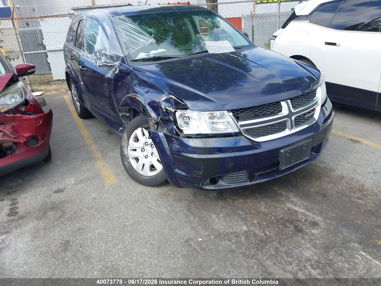 3C4PDCAB8HT584442 · 2017 DODGE JOURNEY SE