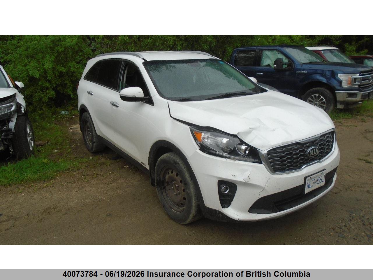 5XYPHDA30KG579687 · 2019 KIA SORENTO EX