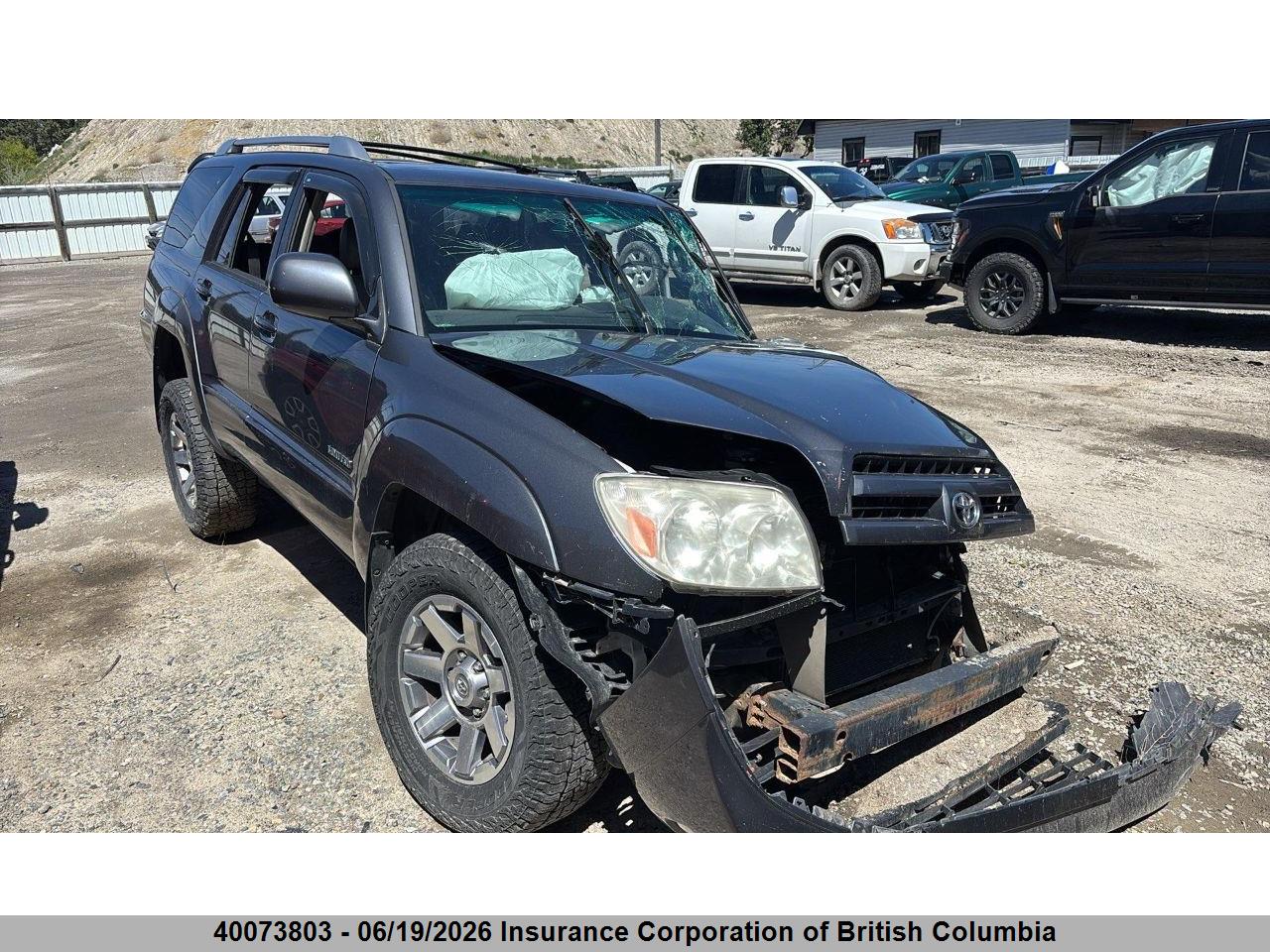 JTEBU17RX40045603 · 2004 TOYOTA 4RUNNER LIMITED