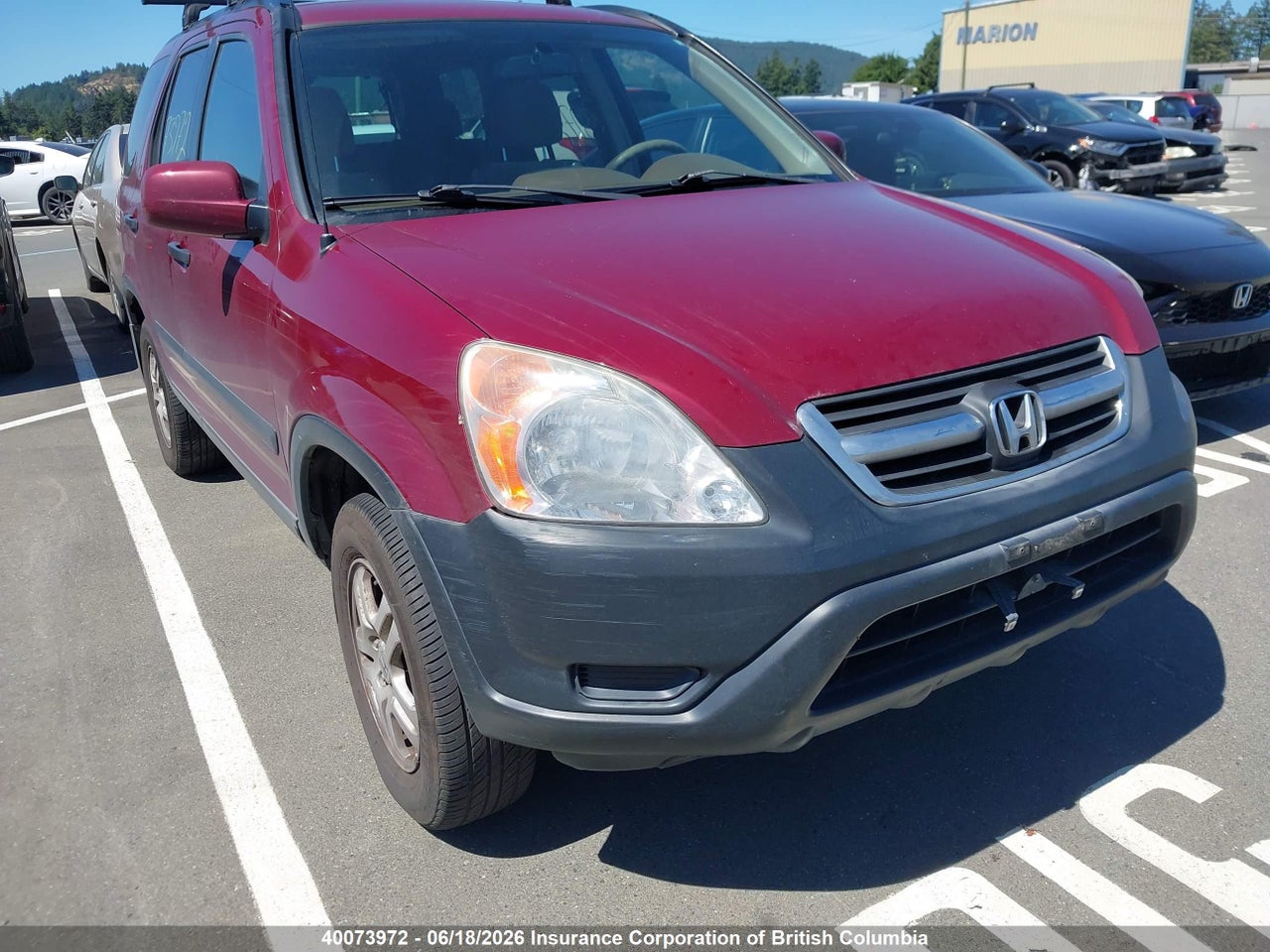 JHLRD788X3C812524 · 2003 HONDA CR-V