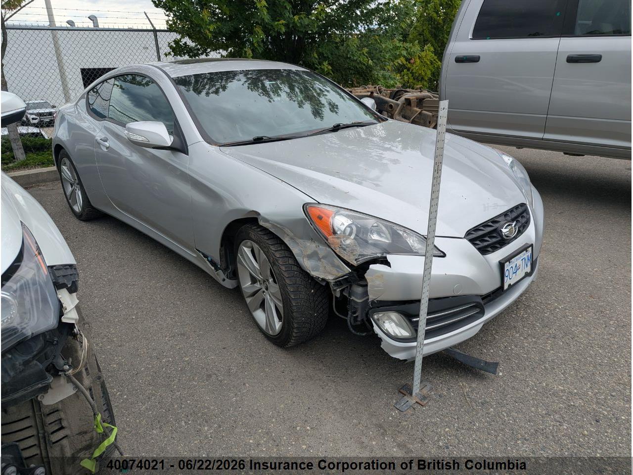 KMHHU6KH8CU072036 · 2012 HYUNDAI GENESIS 3.8