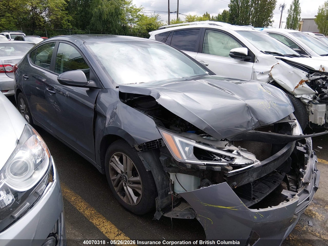 KMHD84LF6KU748261 · 2019 HYUNDAI ELANTRA SEL/VALUE/LIMITED