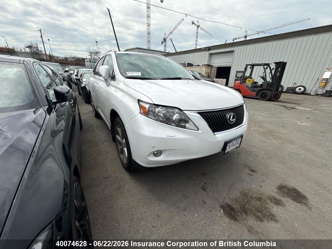2T2BK1BA3CC146817 · 2012 LEXUS RX 350