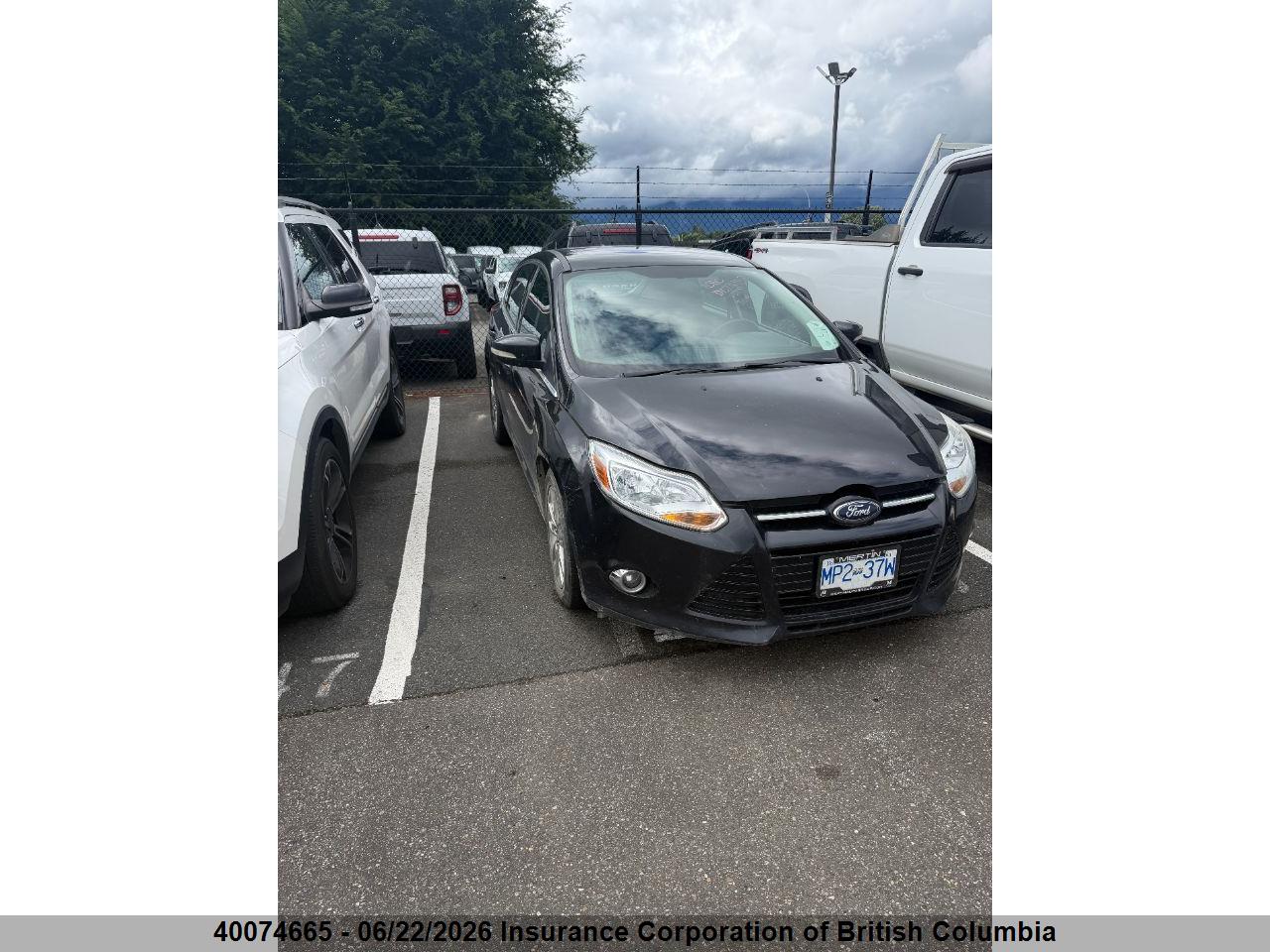 1FAHP3M29CL438505 · 2012 FORD FOCUS · 1/12