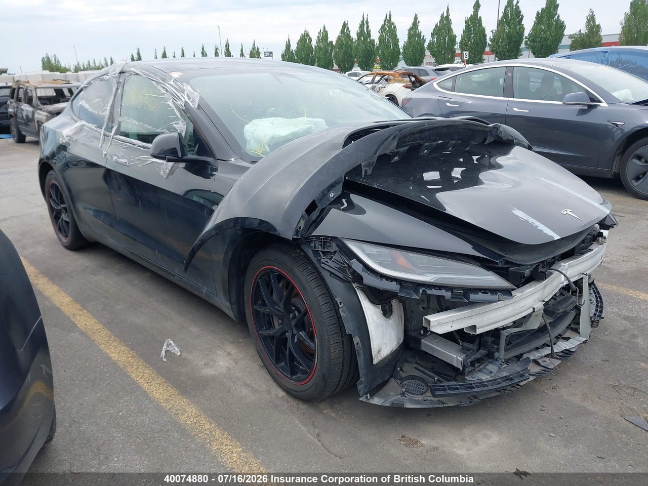 5YJ3E1EB6SF910495 · 2025 TESLA MODEL 3 LONG RANGE