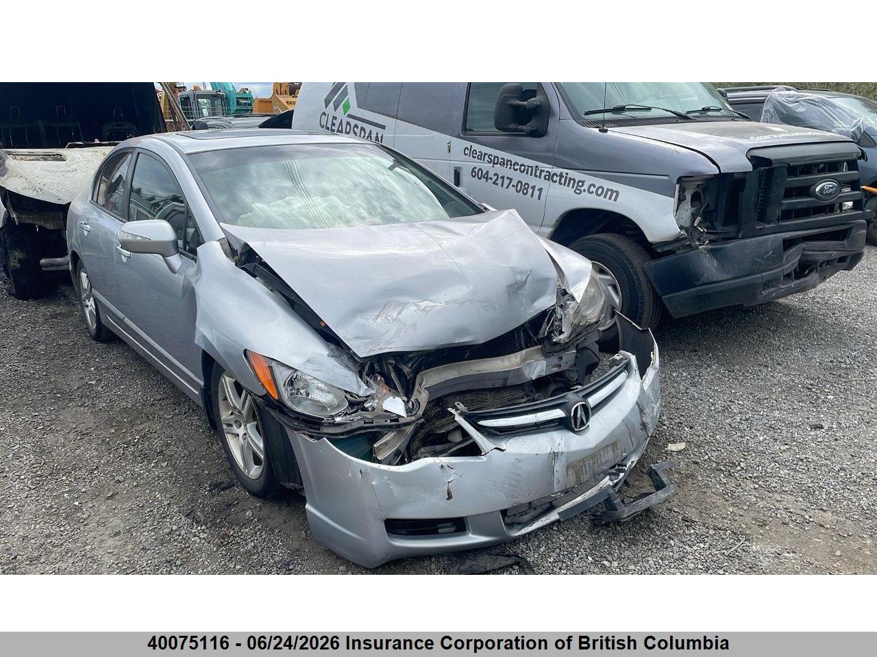 2HHFD56747H201502 · 2007 ACURA CSX · 1/12