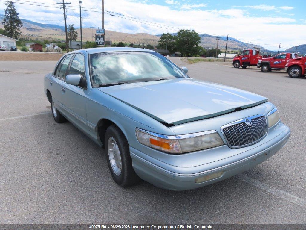 2MELM75W7TX****** · 1996 MERCURY GRAND MARQUIS LS/BAYSHORE