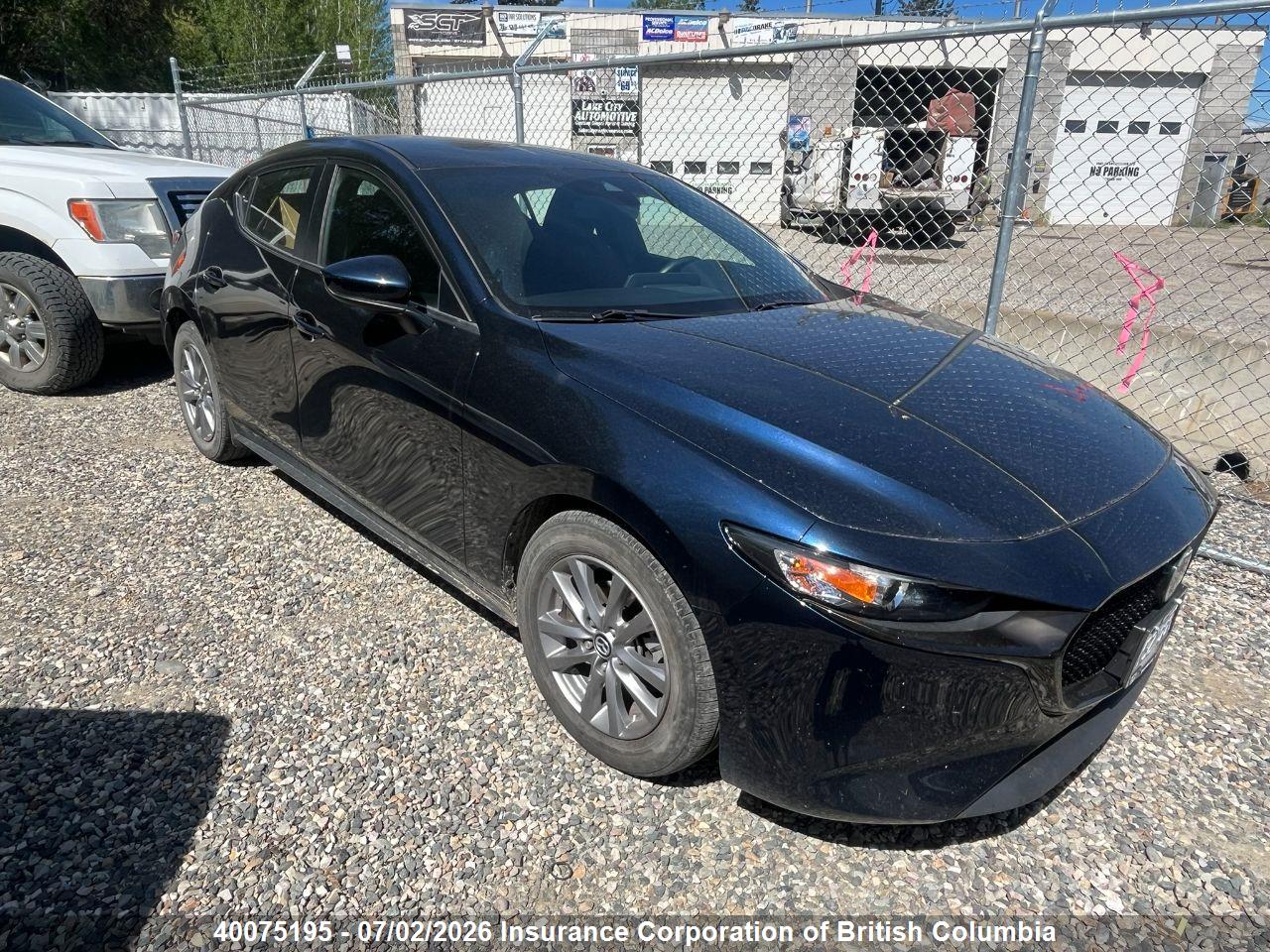 JM1BPALM0K1135470 · 2019 MAZDA MAZDA3 SPORT · 1/12