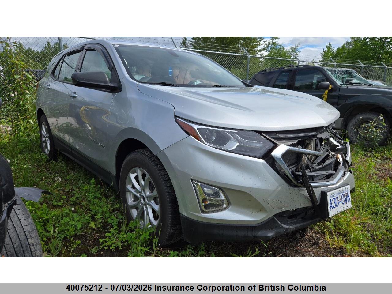 2GNAXHEV1J6278411 · 2018 CHEVROLET EQUINOX LS