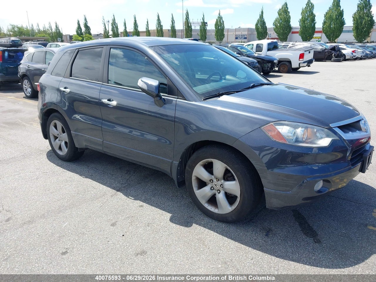 5J8TB182X7A800152 · 2007 ACURA RDX