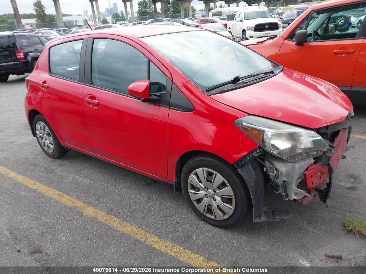 VNKKTUD38FA015920 · 2015 TOYOTA YARIS