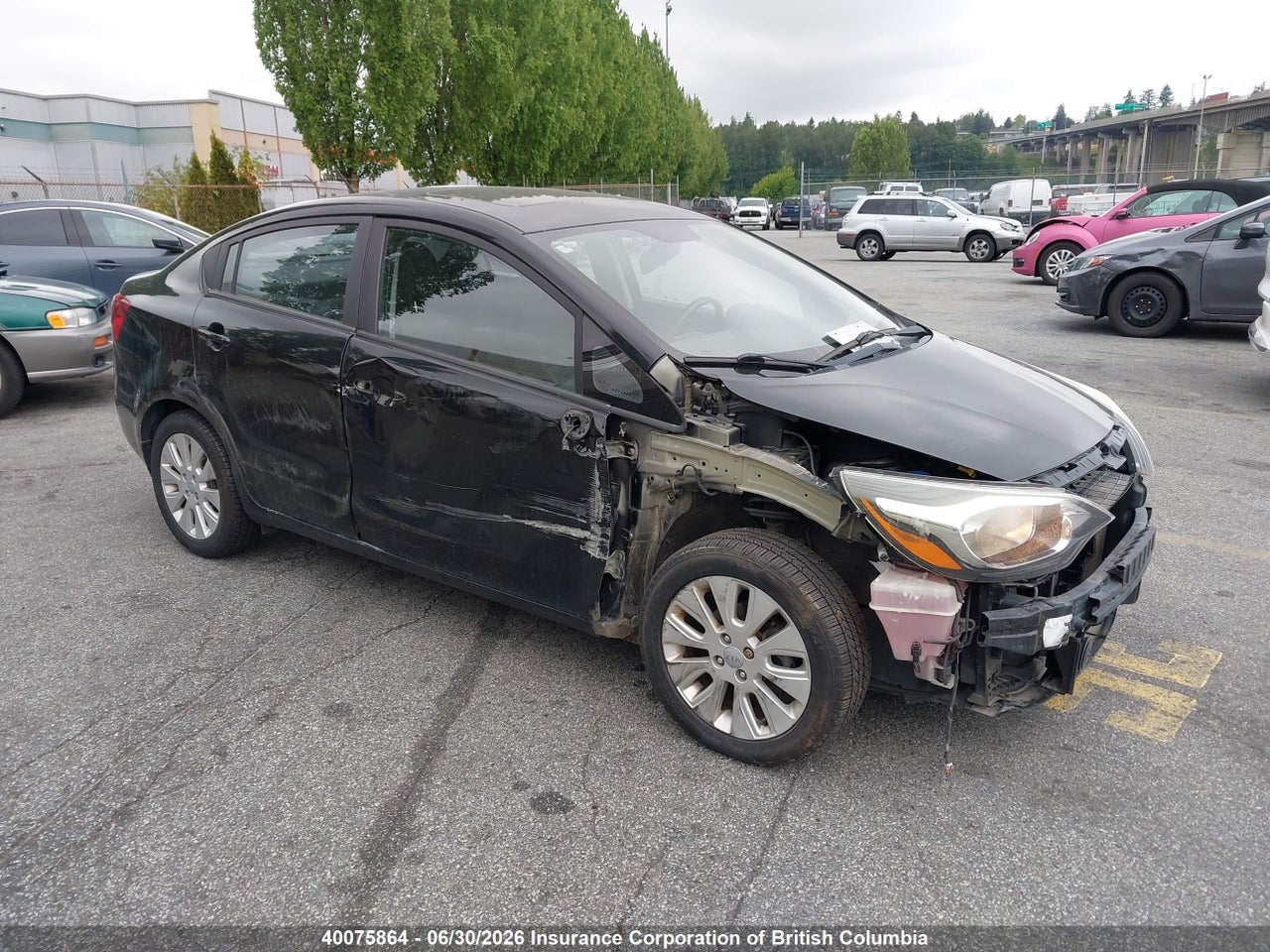 KNADN4A35E6408255 · 2014 KIA RIO
