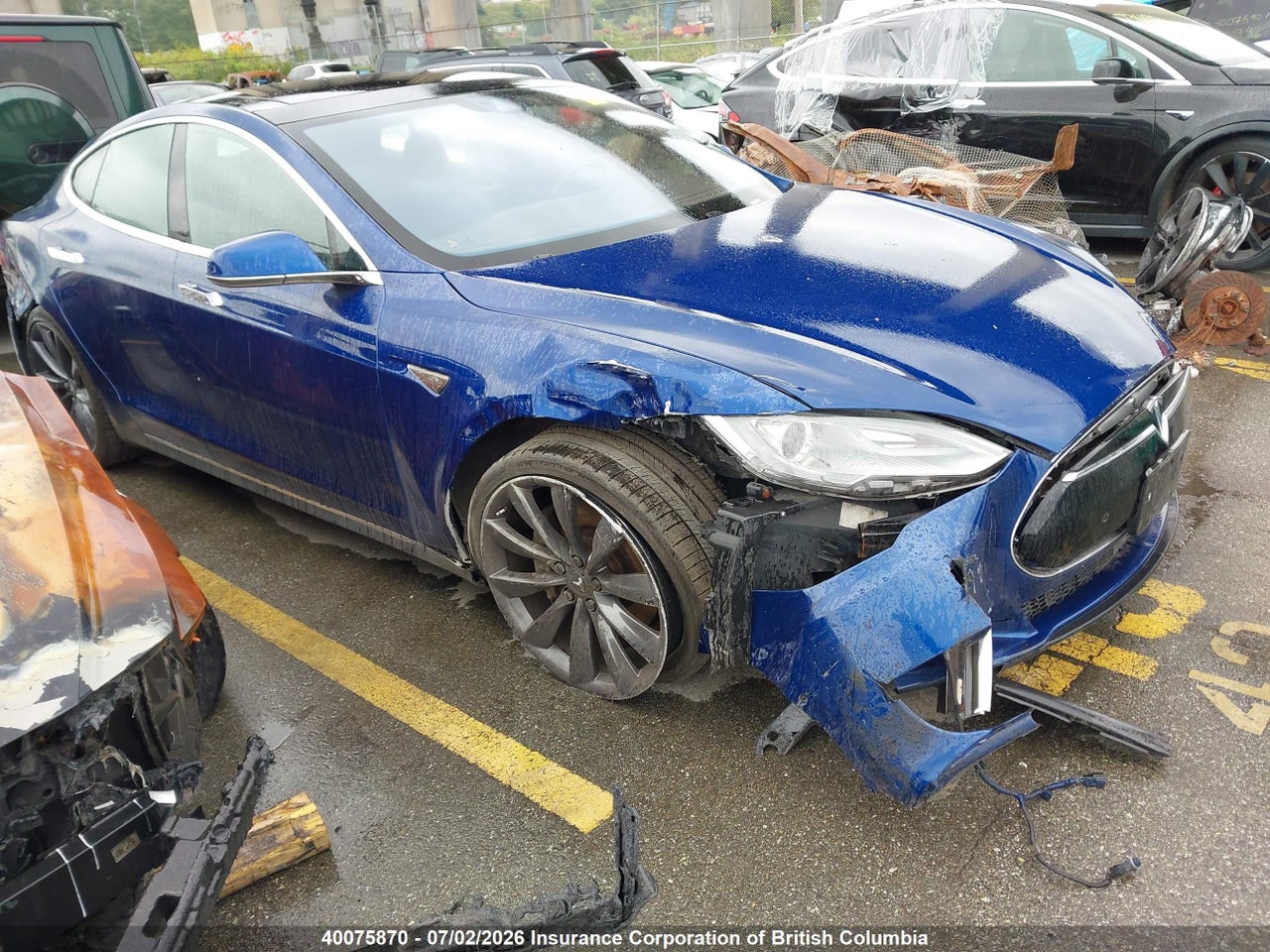 5YJSA1E25FF101874 · 2015 TESLA MODEL S