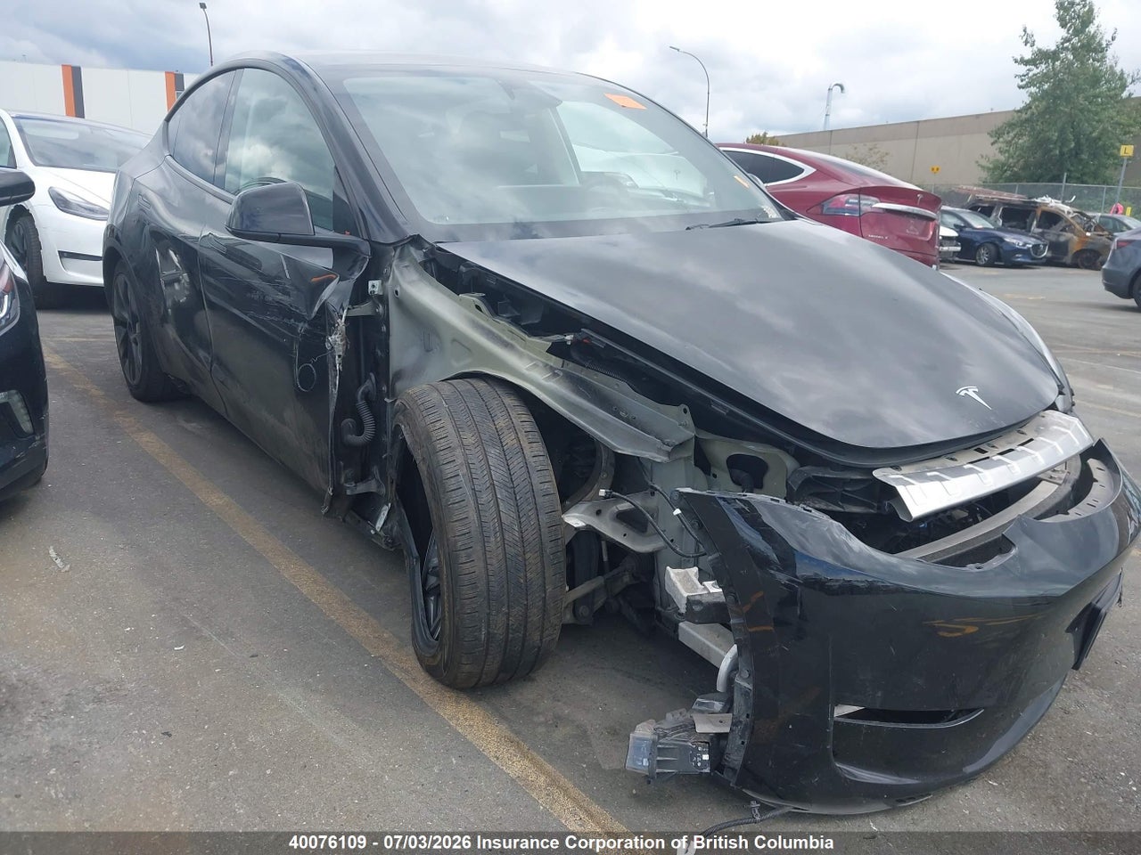 7SAYGDEE5SF221191 · 2025 TESLA MODEL Y · 1/12
