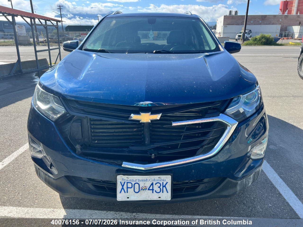 2GNAXUEV8K6301354 · 2019 CHEVROLET EQUINOX LT