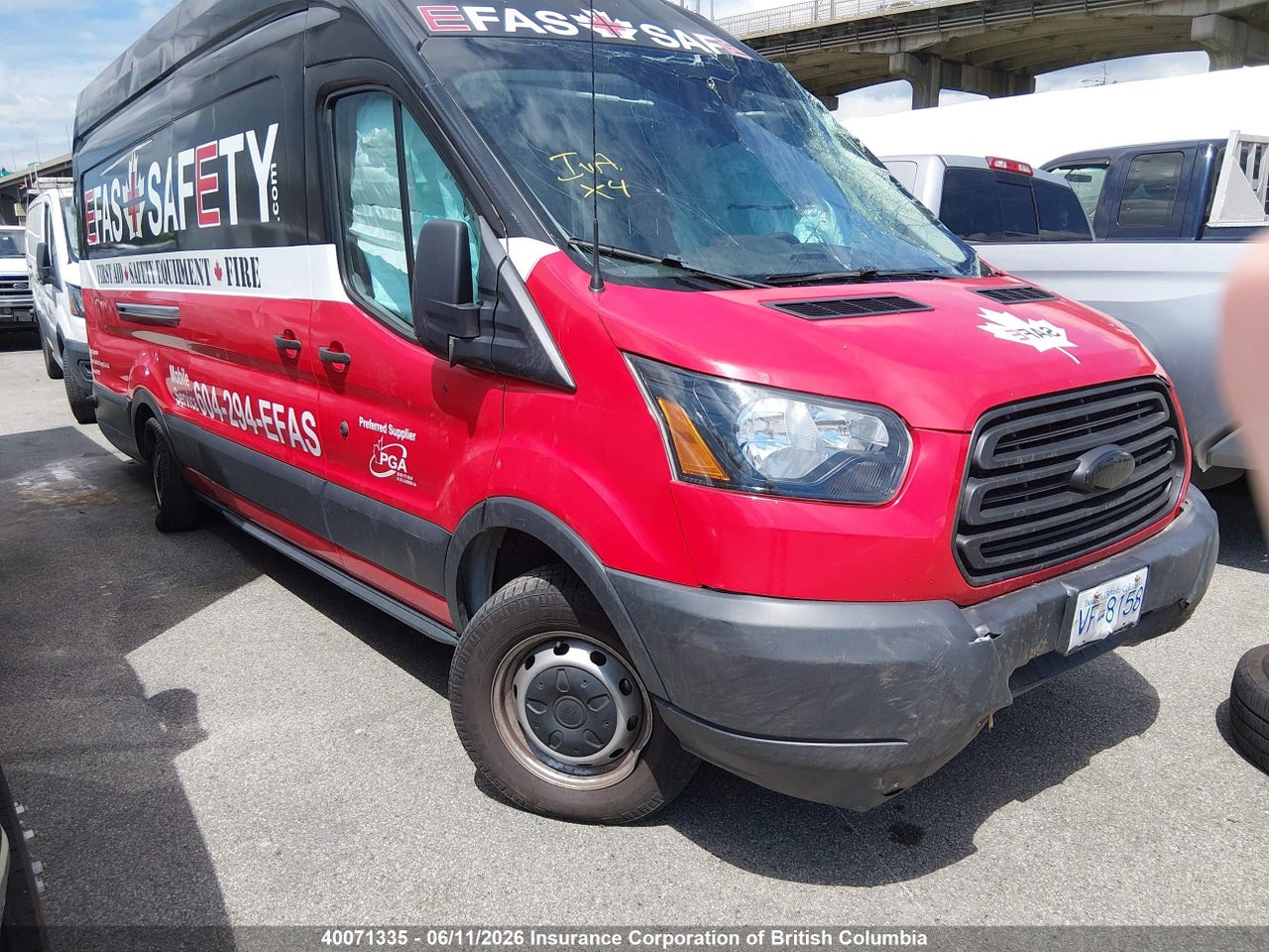 1FTYR3XG3JKA76699 · 2018 FORD transit t-250