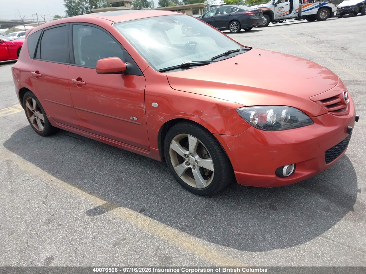 JM1BK143141212581 · 2004 MAZDA 3 HATCHBACK