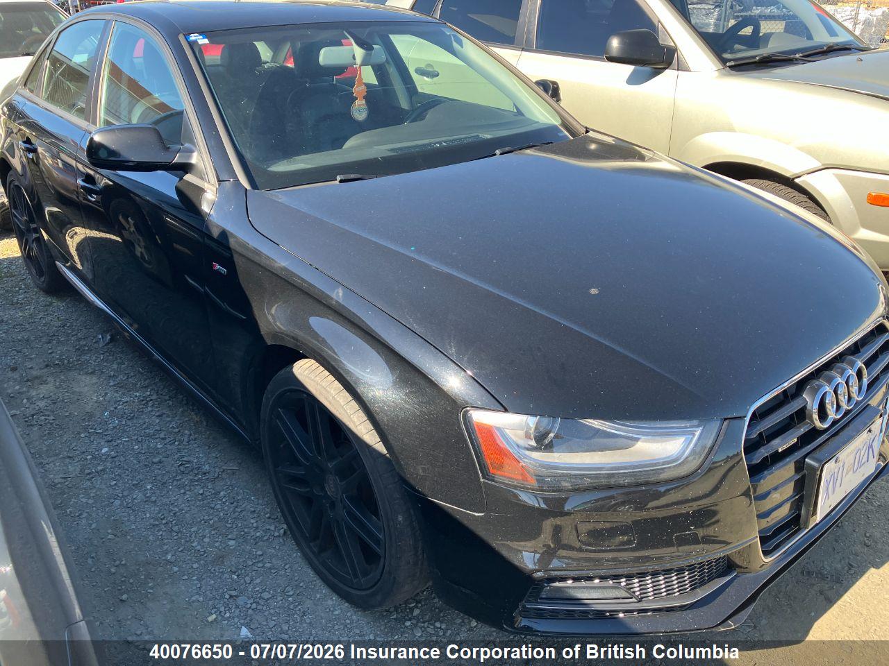 WAUBFCFL8FA081436 · 2015 AUDI A4 · 1/12