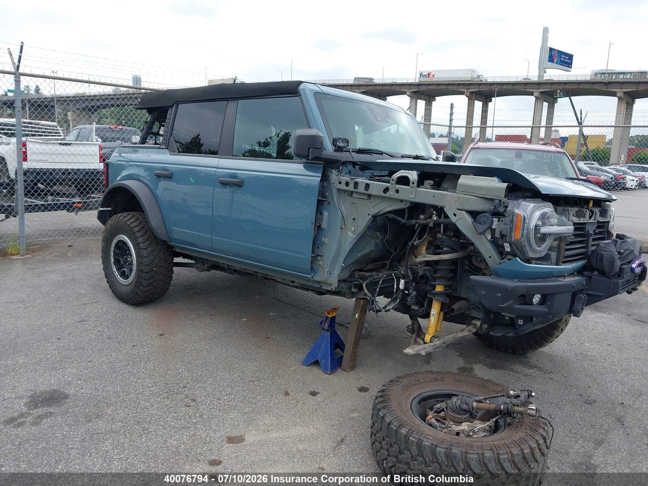 1FMEE5DH7NLA84310 · 2022 FORD BRONCO BADLANDS