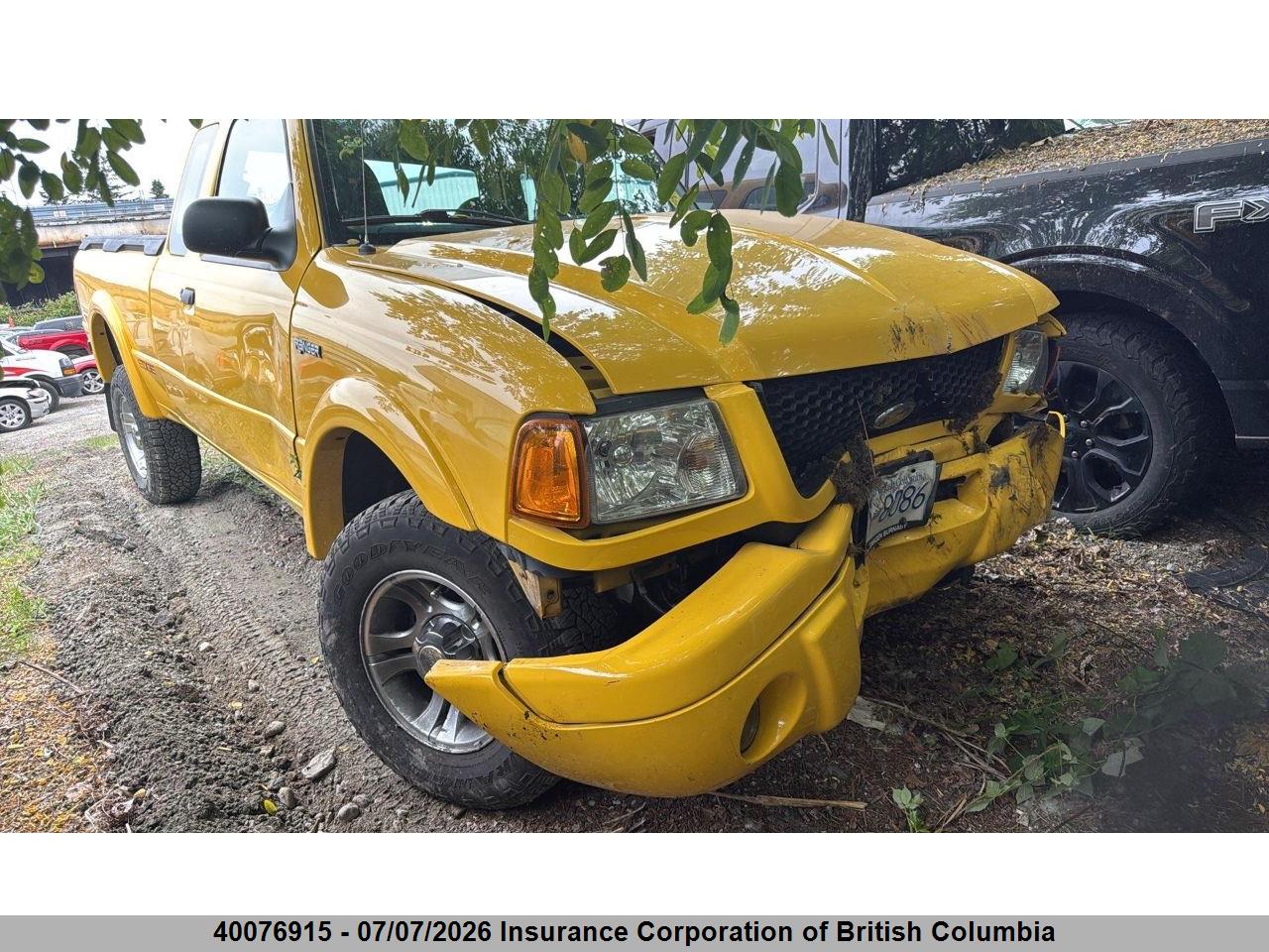 1FTYR44E72PB10303 · 2002 FORD RANGER SUPER CAB