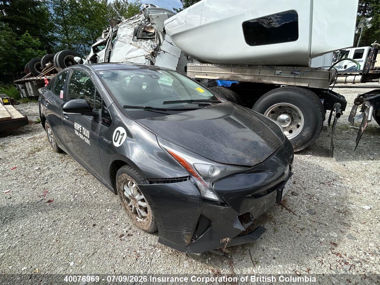 JTDKBRFU5J3058798 · 2018 TOYOTA PRIUS