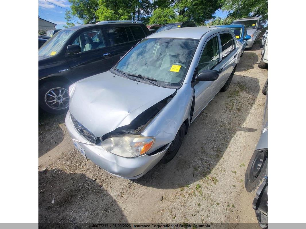 2T1BR32E28C933022 · 2008 TOYOTA COROLLA CE