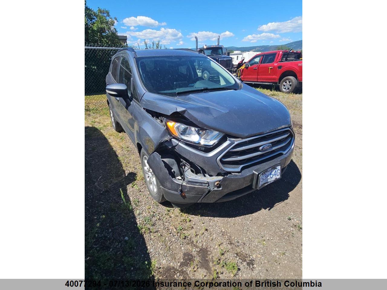 MAJ3P1TE9JC194460 · 2018 FORD ECOSPORT SE