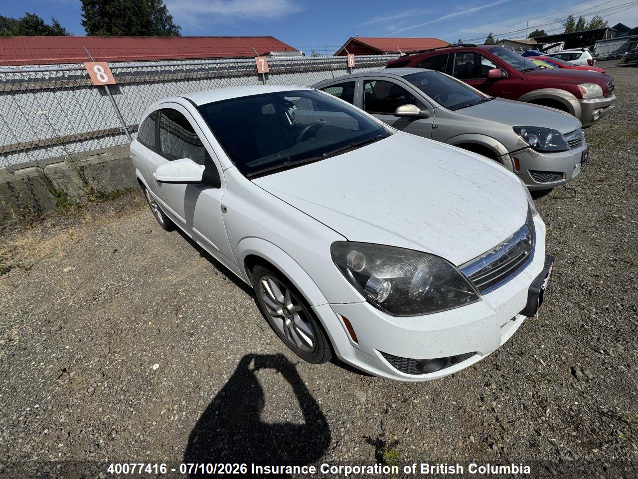 W08AT271195013726 · 2009 SATURN ASTRA