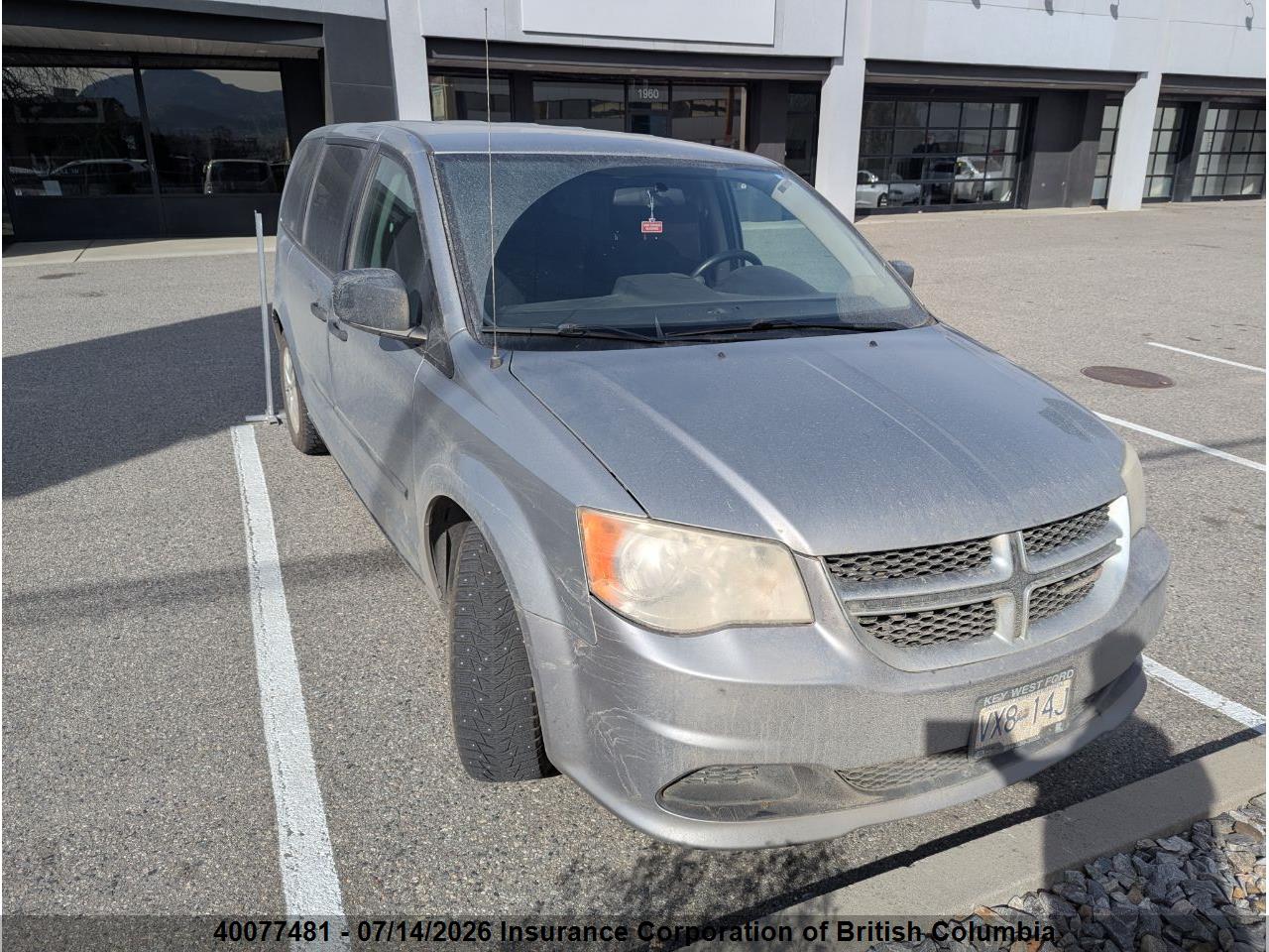 2C4RDGBGXER281221 · 2014 DODGE GRAND CARAVAN SE