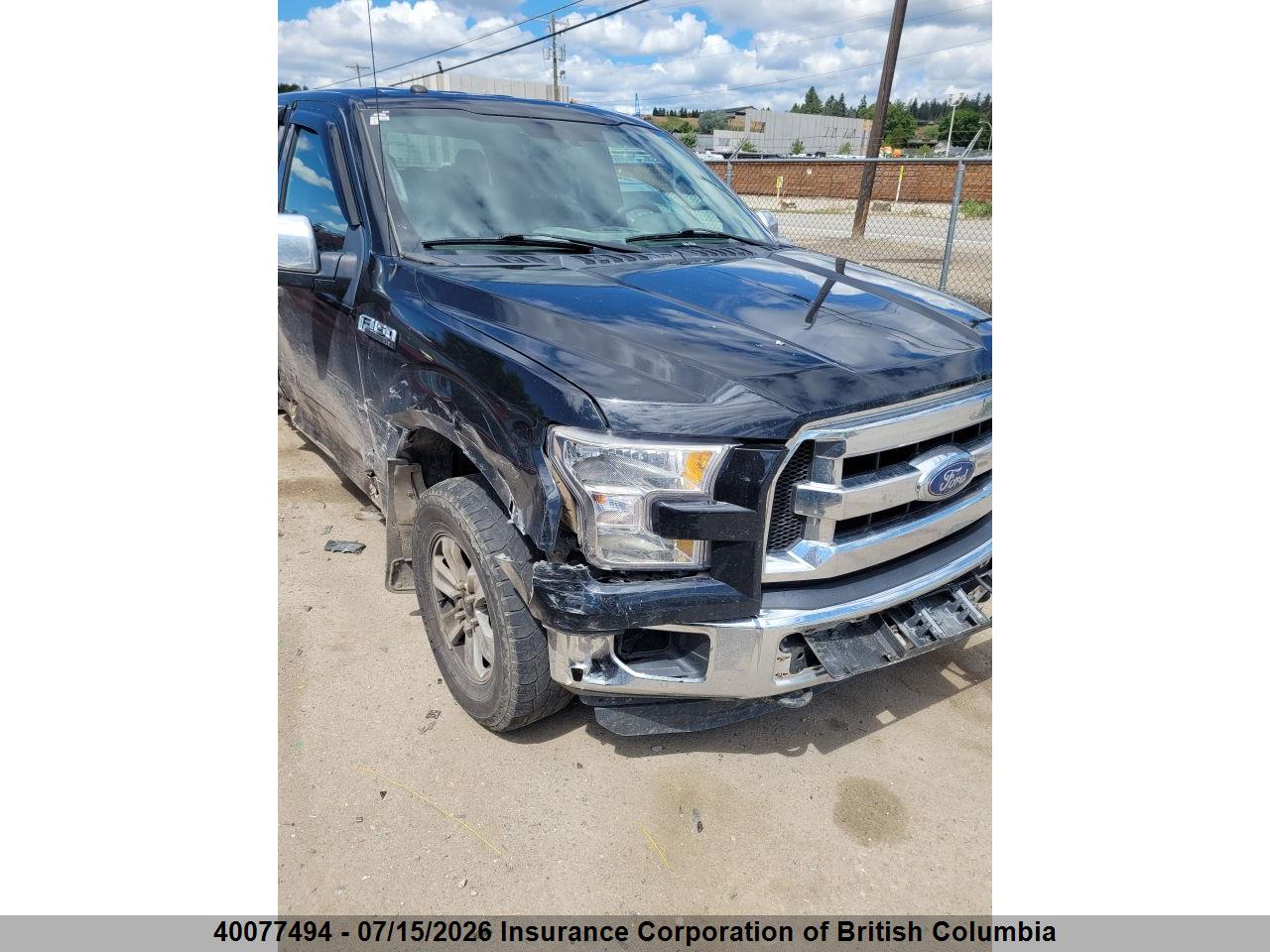 1FTEW1EF9GKE20474 · 2016 FORD F150 · 1/12